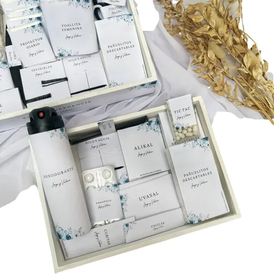 Promo 2 Kit/help De Baño Emergencia! Bodas/fiestas/15 Años