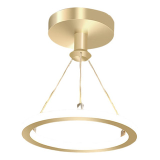 Semi Empotrado Led Techo Colgante Anillo De Oro Tres Colores Semi Empotrado Led Techo Colgante Anillo De Oro Tres Colores