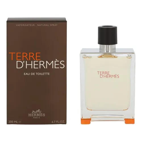 TERRE D'HERMÈS パルファム 200ml Perfume Masculino Hermés Terre D'Hermés 200ml EDT Fragrância