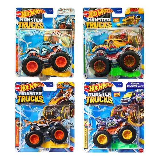 Carrinhos Hot Wheels Monster Trucks Mattel Sortido