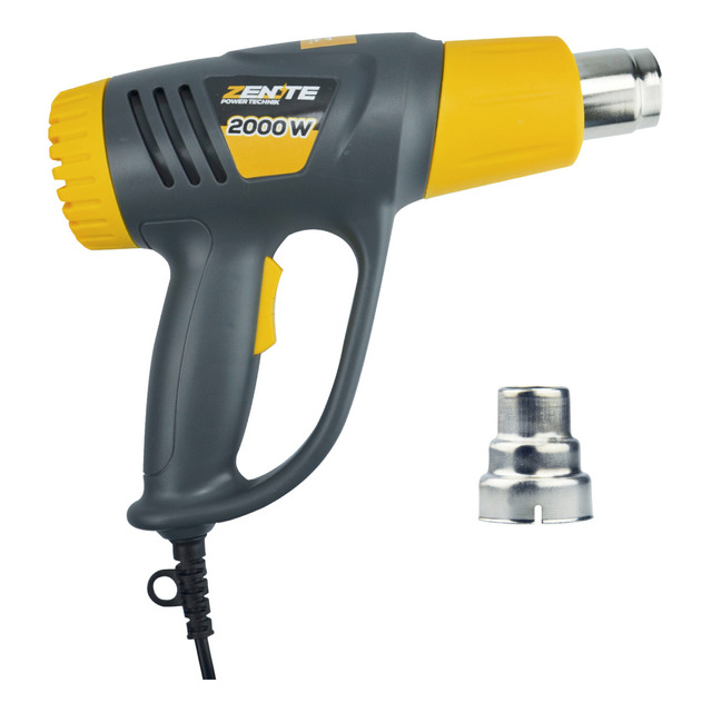 Soprador Térmico 2000w Ar Quente 2 Estagios + Ponta Redutora Cor Cinza E Amarelo 127v Soprador Térmico 2000w Ar Quente 2 Estagios + Ponta Redutora Cor Cinza E Amarelo 127v