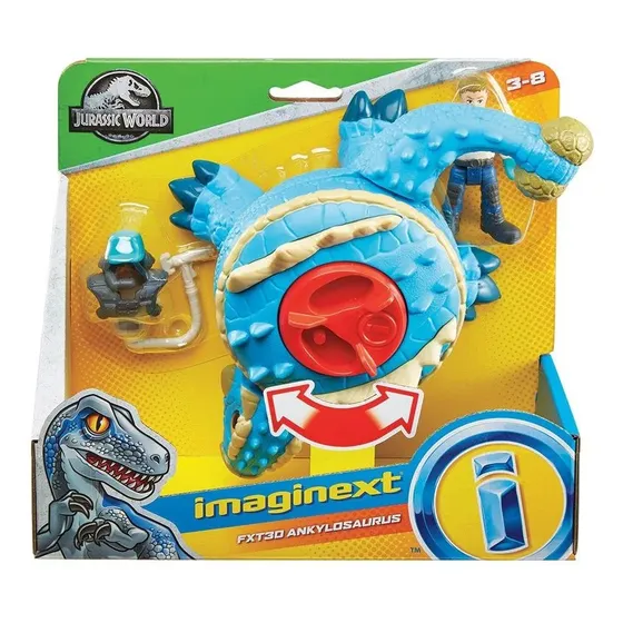 Imaginext Jurassic World Ankylosaurus (anquilossauro) Mattel