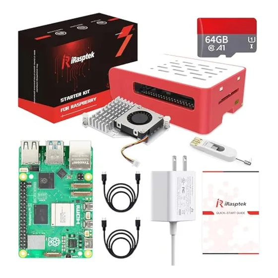 Kit De Inicio Para Raspberry Pi 5 Ram 4gb -