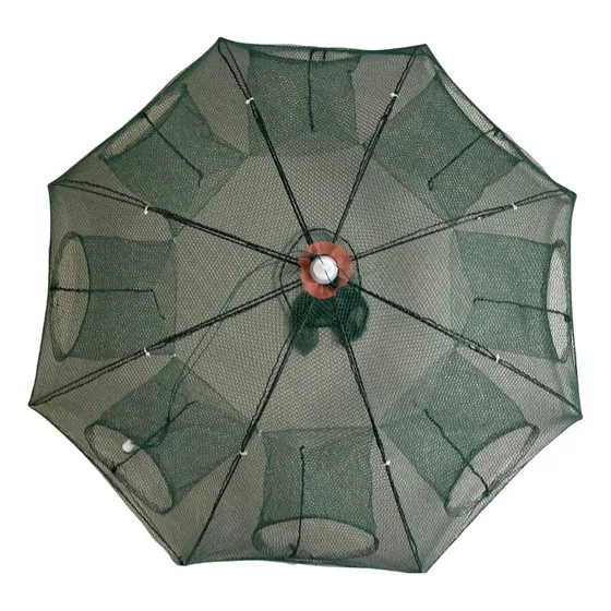 Trampa Mojarrera Para Mojarras 8 Bocas Plegable Red Pesca