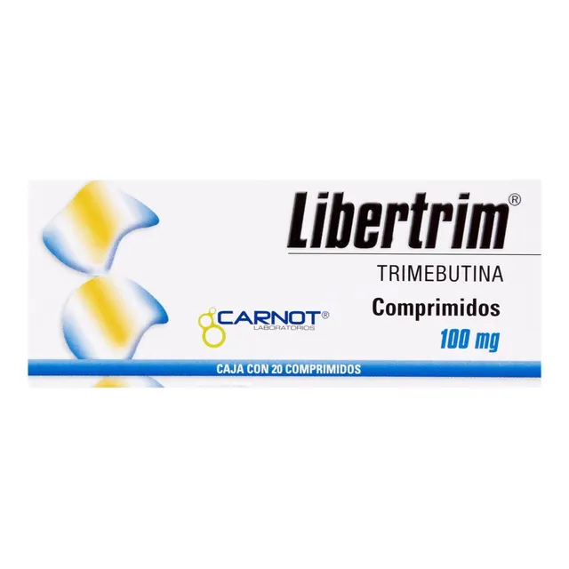 Libertrim Trimebutina 100 Mg Caja Con 20 Comprimidos