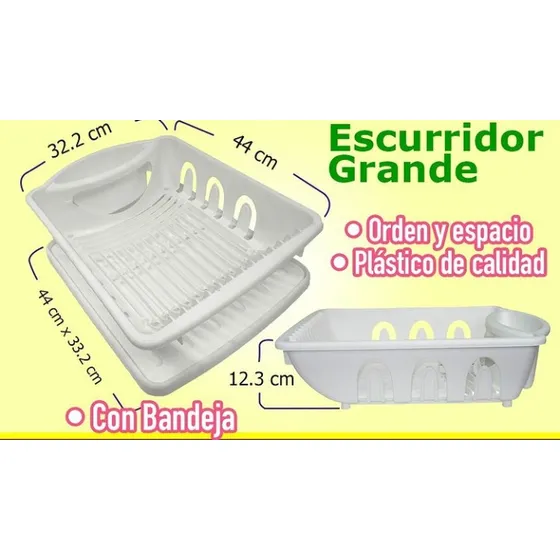 Plateras Escurridor Con Bandeja