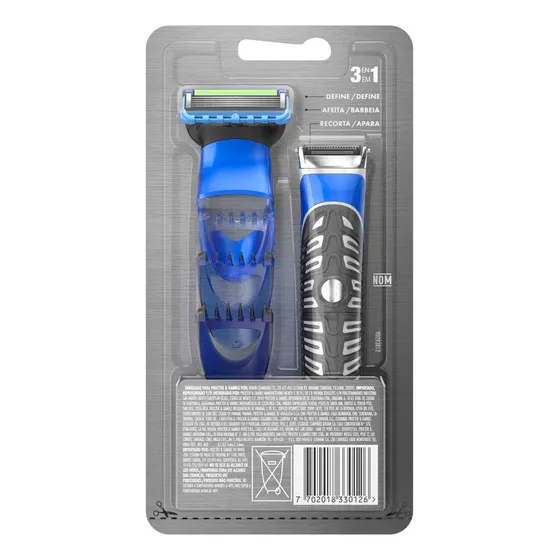 Maquina De Afeitar Gillete Styler 3 En 1