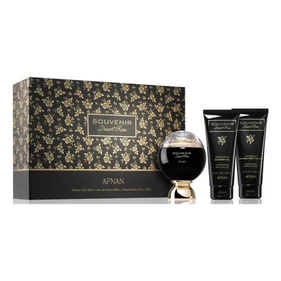 Set Perfume Femenino Afnan Souvenir Desert Rose Edp 100ml