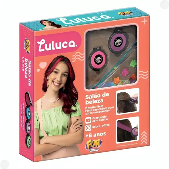 Salão De Beleza Luluca Com Cores Sortidas F0108-0 - Fun