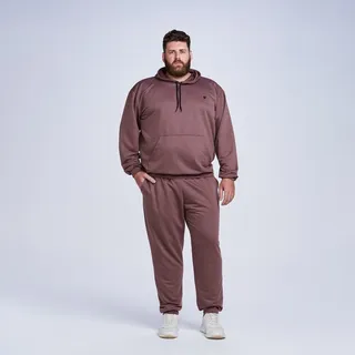 Conjunto Moletom Liso Plus Size Calça E Blusa Inverno Conjunto Moletom Liso Plus Size Calça E Blusa Inverno