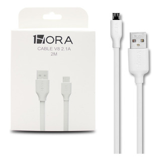 Lote 10 Pzs Cable Usb V8 2 Metros 1hora 2.1a Cab245 Mayoreo Lote 10 Pzs Cable Usb V8 2 Metros 1hora 2.1a Cab245 Mayoreo