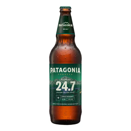 Cerveza Ipa 24.7 Patagonia 730 Ml.