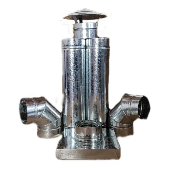 Chaminé Para Churrasqueira Pré-moldada 20cm Com Curvas