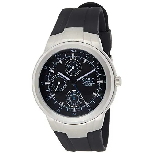 Casio Ef305-1av Edifice Reloj Multifunción Para Hombre Con C