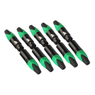 5 Pares Conector De Cable De 3 Clavijas Xlr Macho Y Hembra 5 Pares Conector De Cable De 3 Clavijas Xlr Macho Y Hembra
