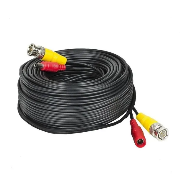 Cable Bnc Para Camaras De Seguridad 20metro Cctv - Tecnomati