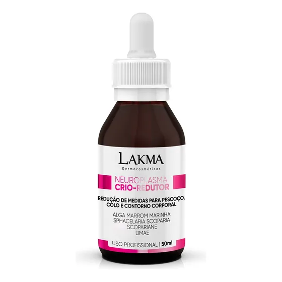 Fluido Neuroplasma Crio Redutor 50ml Lakma Redução Papada 