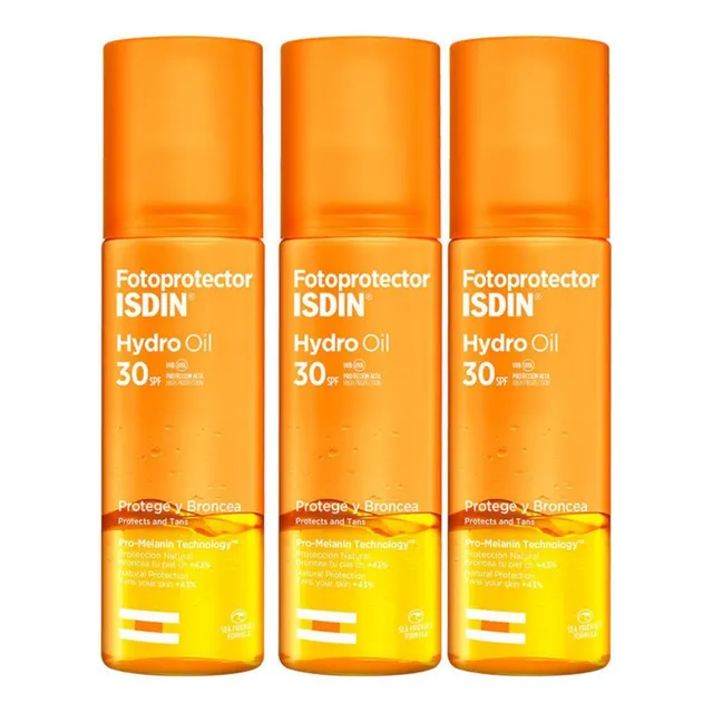 Trio Protege Y Broncea Loción Hydrooil