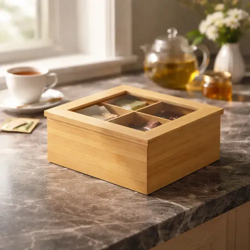【おすすめ】Marche Box / Natural Wooden Tray Wooden Tray Tray Wood Serving Tray 44x 30x 4cm | MercadoLivre
