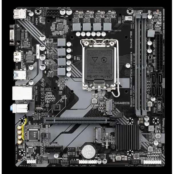 Tarjeta Madre B760m H Micatx Lga1700 2ddr5 128gb