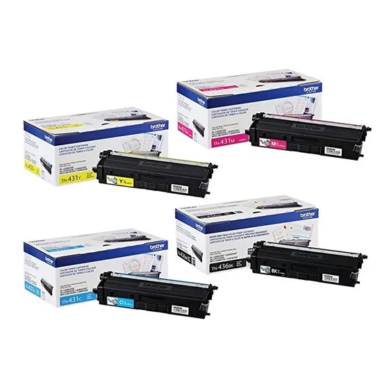 Hermano Tn436bk Super High Yield Y Tn431 (c / M / A) Rendimi