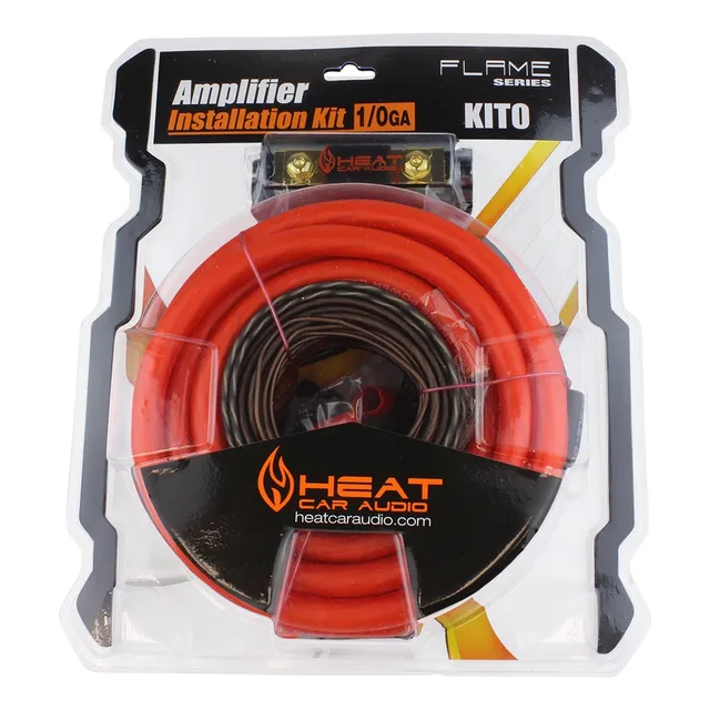 Kit De Instalacion De Potencia De Auto - 0 Gauge