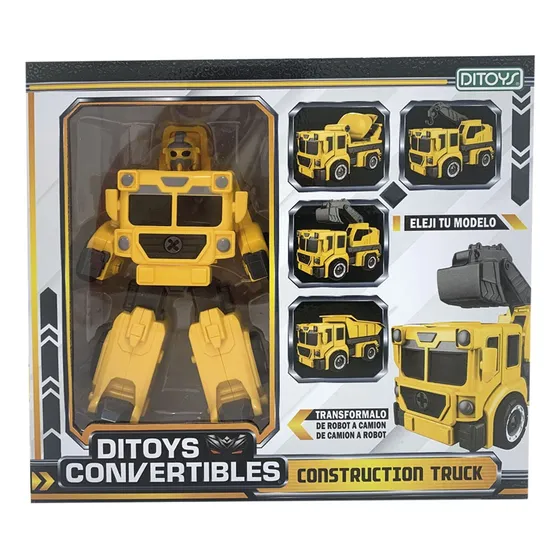 Muñeco Robot Transformable Original Ditoys