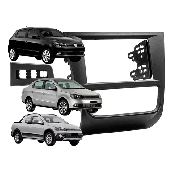 Marco Adaptador Stereo Doble Din Gol Trend G6 Voyage Saveiro