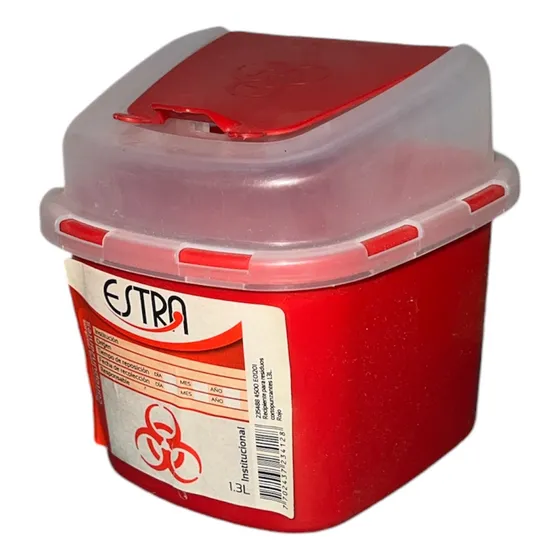 Contenedor De Desechos Biológicos 1,3lt