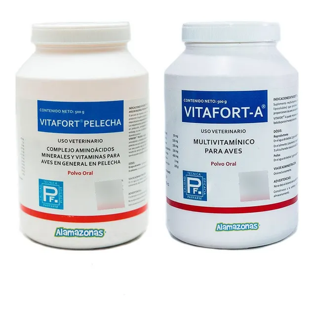 1 Vitafort-a Bote 500g + 1 Vitafor Pelecha 500g Con Envío