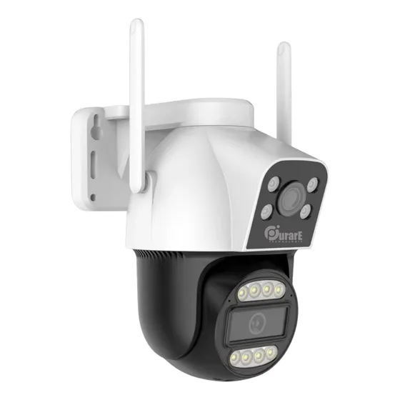 Cámara Doble Robótica Wifi 3mp Exterior Videovigilancia Mli