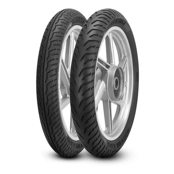 Cubierta Moto 100 80 18 Pirelli City Dragon 59p S/ Camara