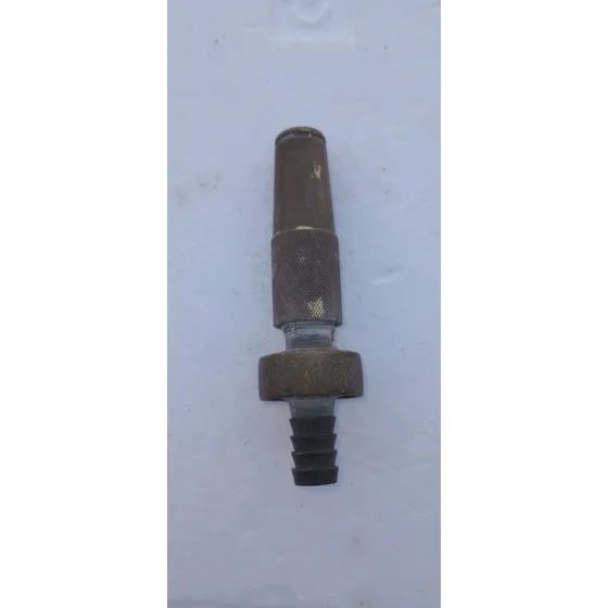 Puntero De Manguera De Bronce Antiguo 