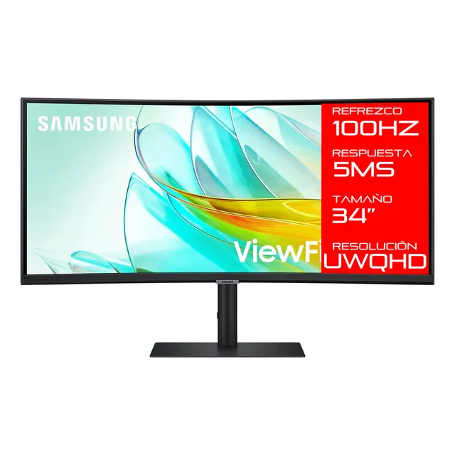 Monitor Gamer Samsung con pantalla de 34" 100Hz 220V