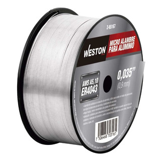 Soldadura Microalambre Para Aluminio 4043 .035 ( 1 Libra ) Soldadura Microalambre Para Aluminio 4043 .035 ( 1 Libra )