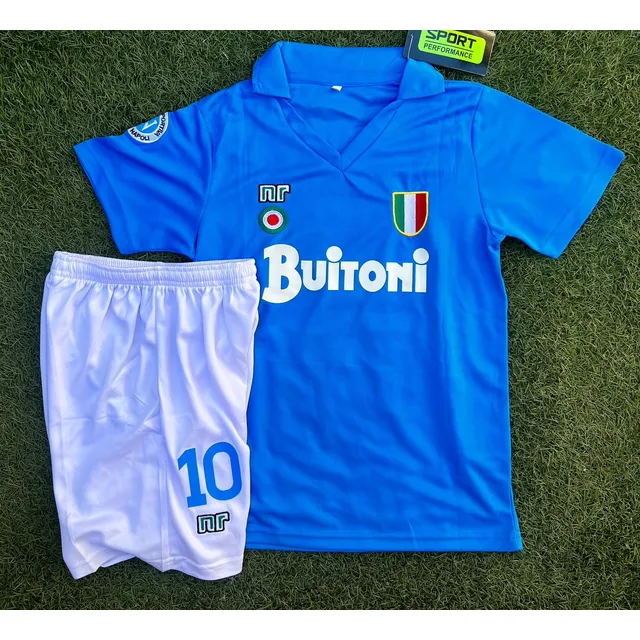 Conjunto Retro Napoli - Maradona