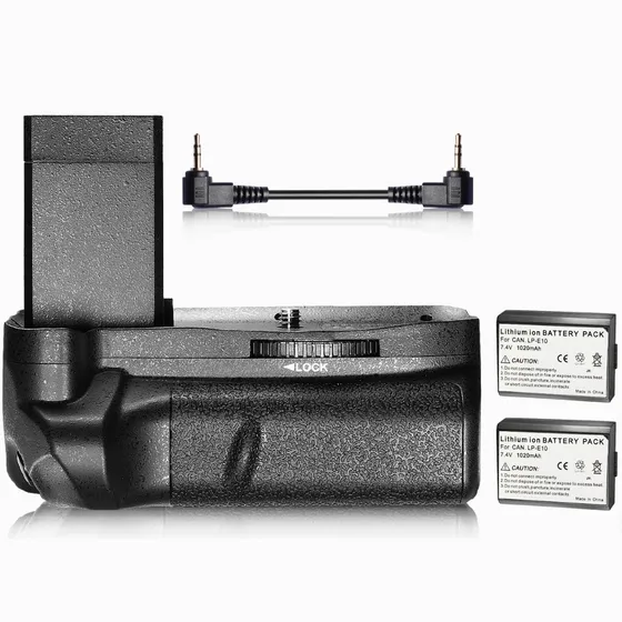 Neewer Lp-e10 Aderência De Bateria Grip Para Canon T7 T6 T5