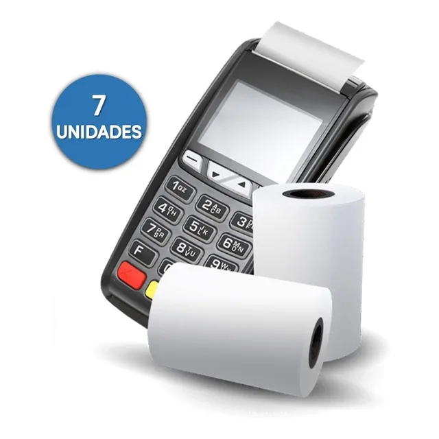 Rollos De Papel Termico 57x40 Mm Para Puntos De Venta Parley