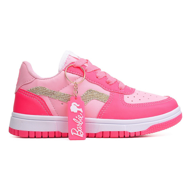 Tênis Infantil Casual Menina Lançamento Barbie Air Cout Dzu Tênis Infantil Casual Menina Lançamento Barbie Air Cout Dzu