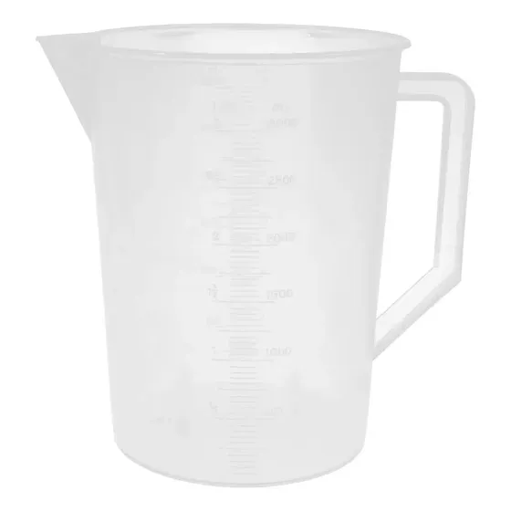 Vaso Medidor De Plástico Para Laboratorio Y Repostería 3000 