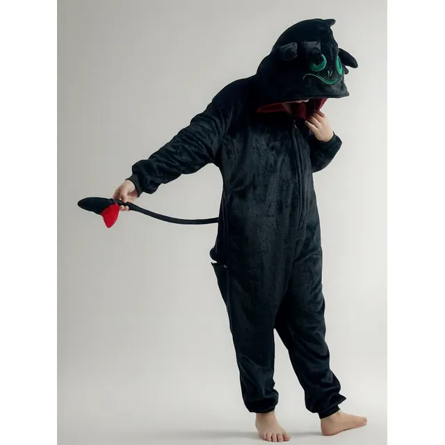Pijama Mameluco Disfraz Kigurumi Cosplay Chimuelo Niños