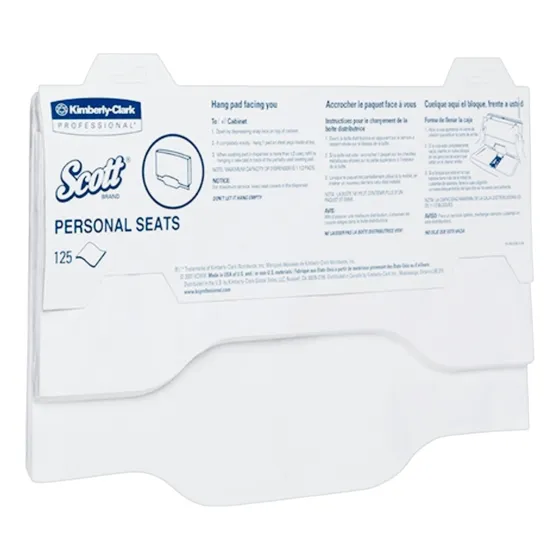 Scott Cubre Asientos Sanitarios Desechables Con 125pz