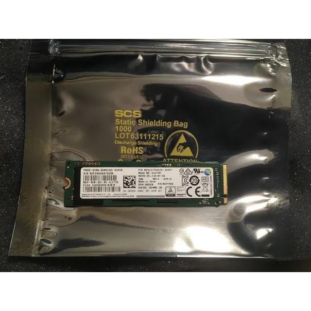 Ssd Samsung Pm951 1tb M.2 Mzvlv1t0hcjh Garant Original W53ck