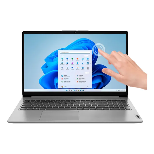 Notebook Lenovo 15.6' Fhd Táctil Core I3-1215u 256gb 8gb W11