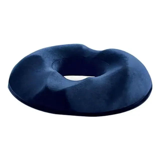 Cojin Asiento Dona Memory Foam Hemorroides Coxis Lumbar