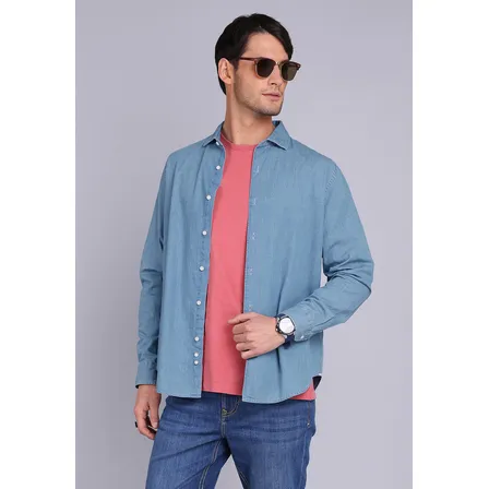 Camisa Denim Manga Larga Arrow Cm3051sde