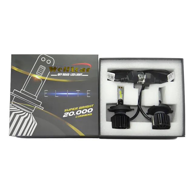Luces H4 Elite  (well Star)  Cherokee / Wrangler/ Mazda 2