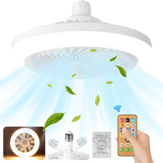 Lámpara De Ventilador Multifunción Foco Led De 30 W Lámpara De Ventilador Multifunción Foco Led De 30 W