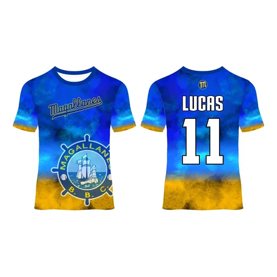 Franela Camisa Magallanes Beisbol Niño Niña En Dry Fit