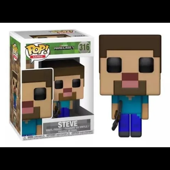 Muñeco Funko Pop Steve Minecraft, Coleccionables